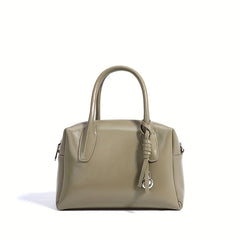 Vintage Women's Handbag Large Capacity Briefcase Soft Shoulder Bag Tote