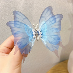 Baby Girls Butterfly Hair Clips Headwear Accessories For Party