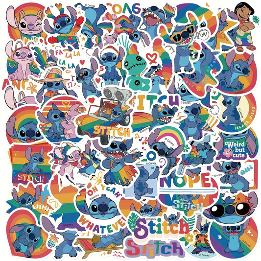Stitch Graffiti Mini Sticker Pack - 30 Waterproof Vinyl Decals