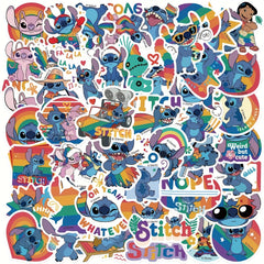 Stitch Graffiti Mini Sticker Pack - 30 Waterproof Vinyl Decals