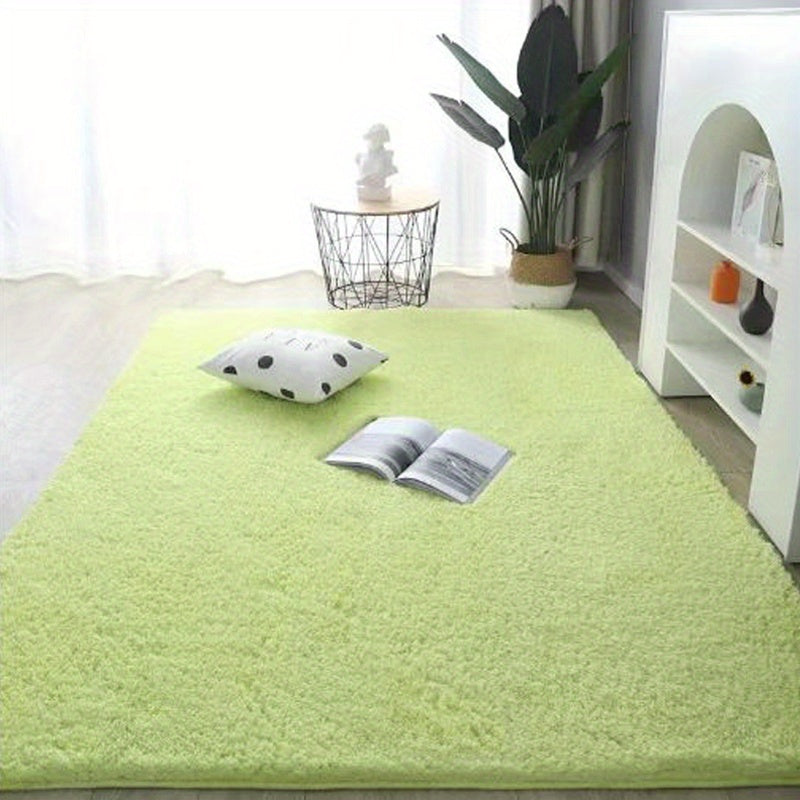 Modern Plush Living Room Rug Soft and Durable Floor Mat for Bedroom Bedside
