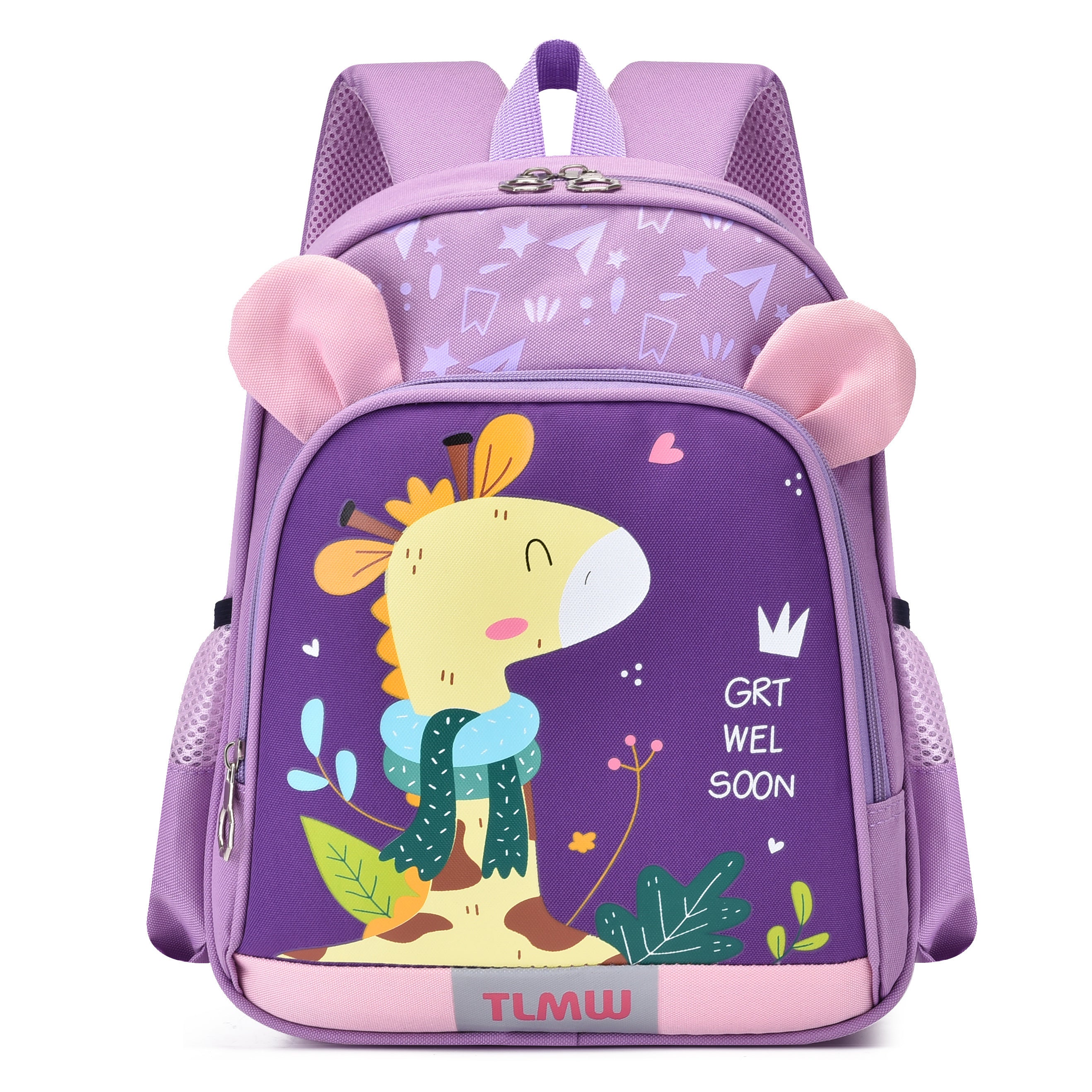 Dinosaur Kindergarten Backpack Portable Children Travel Bag