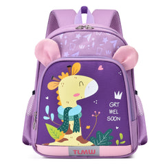 Dinosaur Kindergarten Backpack Portable Children Travel Bag