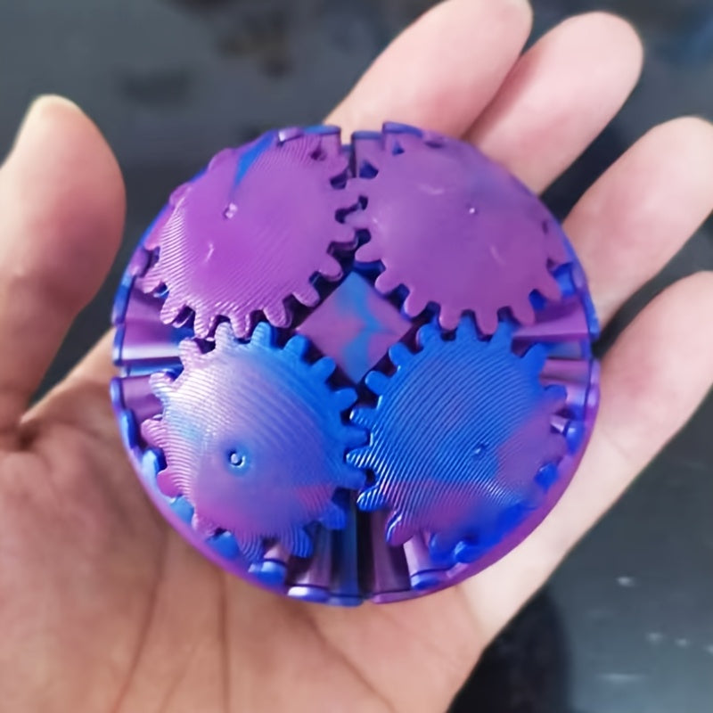Colorful Gear Ball Desktop Ornament Fidget Spinner