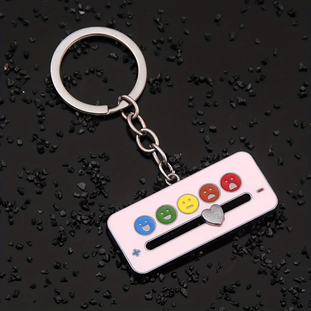 Cartoon Social Expression Symbol Keychain for Men
