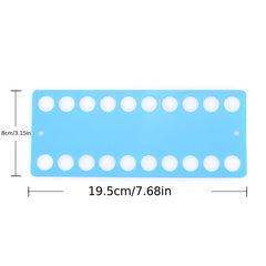 Plastic Threading Board Embroidery Thread Organizer 20 Positions
