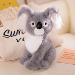 Cute 25cm Soft Koala Plush Toy - Realistic Cuddly Cartoon Koala Doll