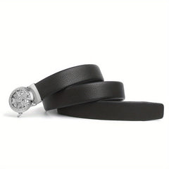 Top Layer Cowhide Men's Automatic Business Belt