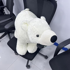 Soft Polar Bear Plush Doll Gift for Kids - Birthday Halloween Christmas
