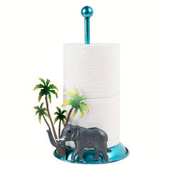 Hawaiian Style Wrought Iron Kitchen Tissue Towel Rack