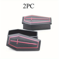 Halloween Coffin Party Gift Trays 7 Mini Coffin Decorations for Halloween Easter