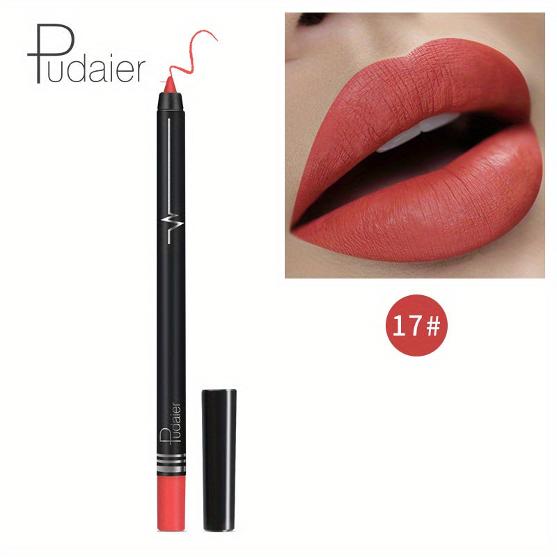 Waterproof Smudge Proof Lip Liner Pen Matte Finish Lip Makeup Tool