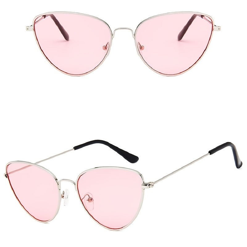 Cat Eye Women Sunglasses Vintage Shaped Sun Glasses UV400