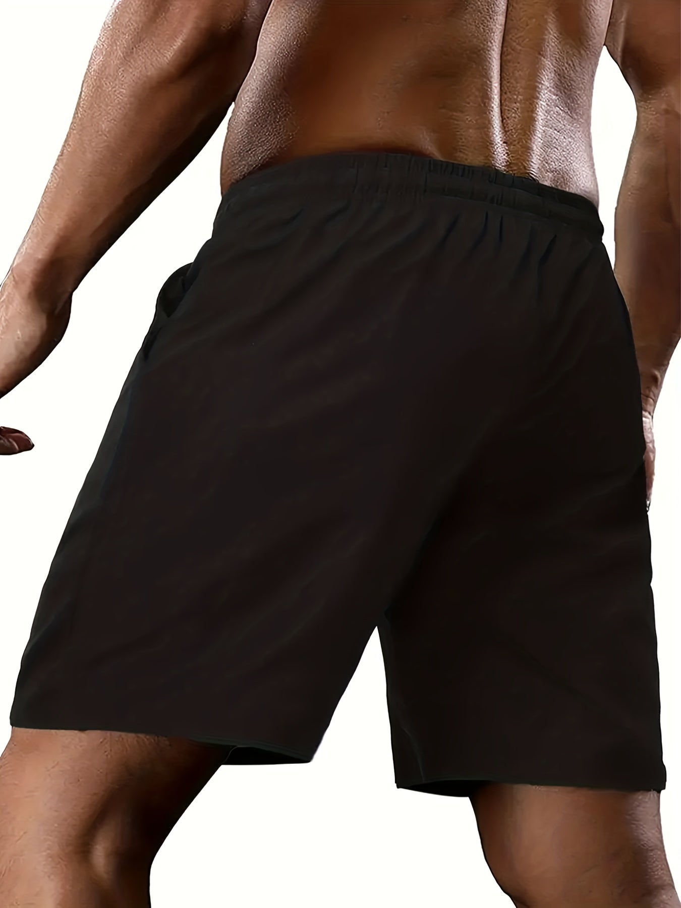 Men's Grumpy Old Man Print Drawstring Shorts