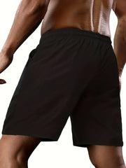 Men's Grumpy Old Man Print Drawstring Shorts