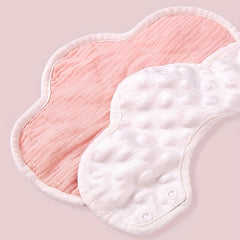 Baby Flower Shape 360 degree Rotating Beanie Velvet Baby Gauze Bib