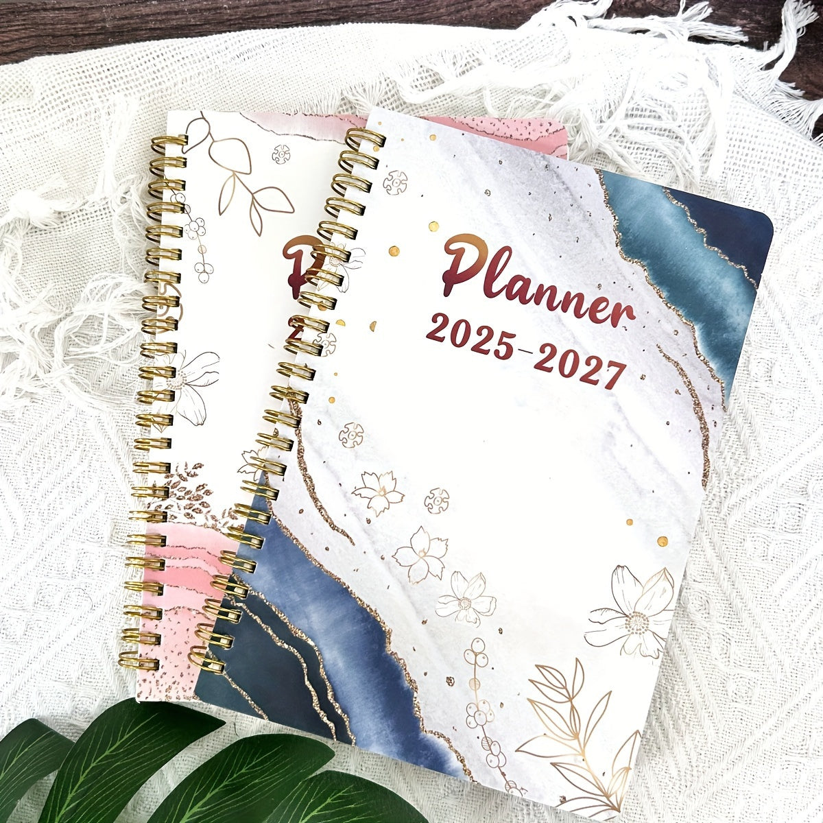 Monthly Floral Planner Notebook for Personal and Professional Use
