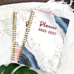 Monthly Floral Planner Notebook for Personal and Professional Use