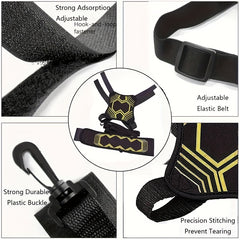 Adjustable Football Training Strap With Disc Cones