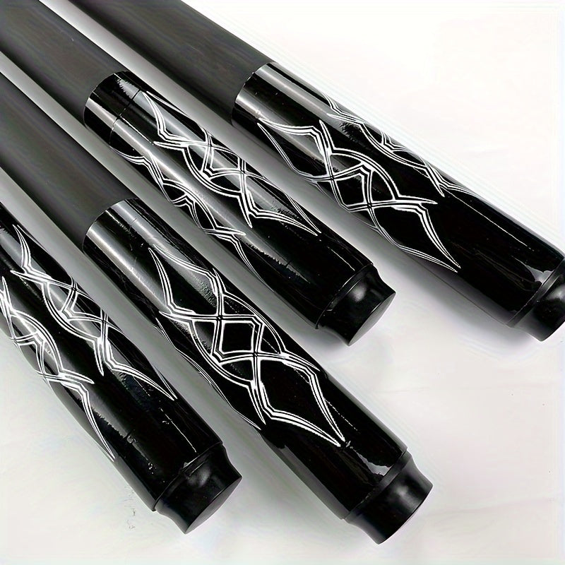 Carbon Fiber/Glass Fiber Composite American Pool Cue 1-2 Sectional
