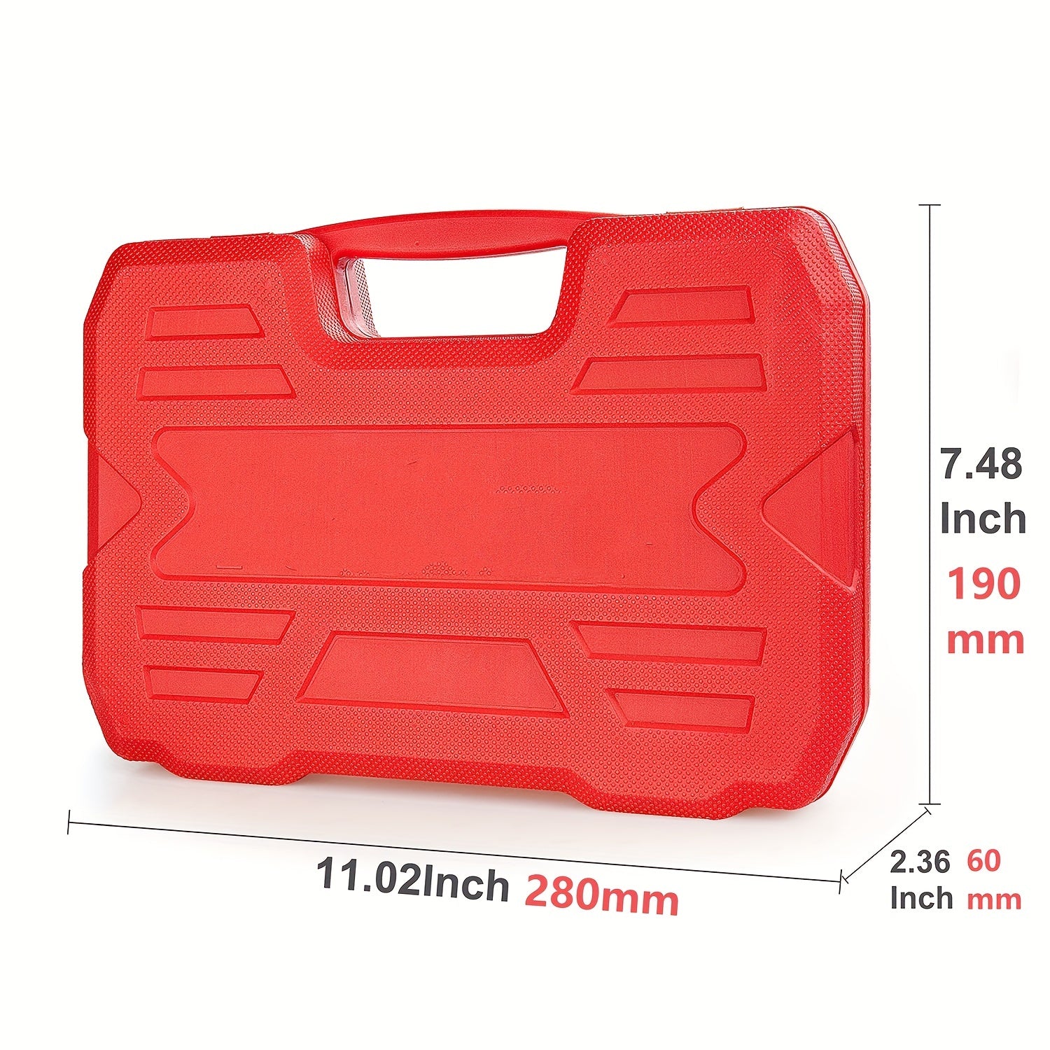 74pcs 1/4 Drive Impact Socket Set Master Socket Wrench Set