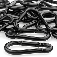 10pcs Aluminum Alloy Carabiner Keychain Hook