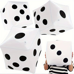 Giant Inflatable Dice 12in for Indoor Outdoor Games and Parties