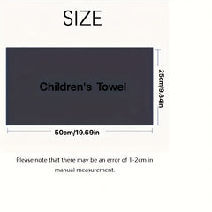 Soft Cartoon Face Towel for Swimming Pool Home Gym