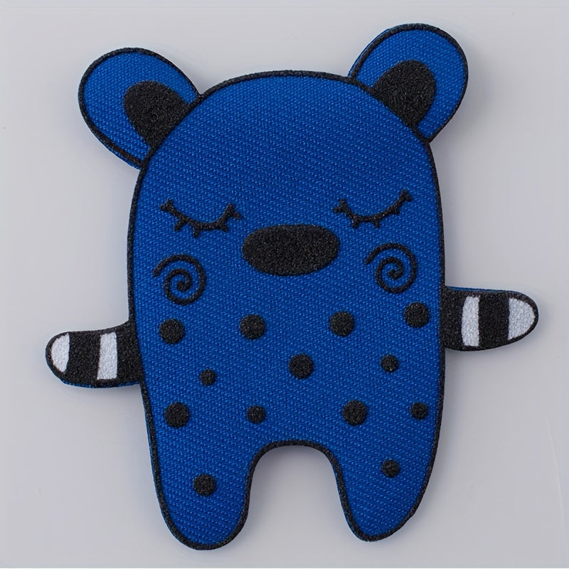 3pcs DIY 3D Animal Cloth Stickers for Kids Clothing Decoration