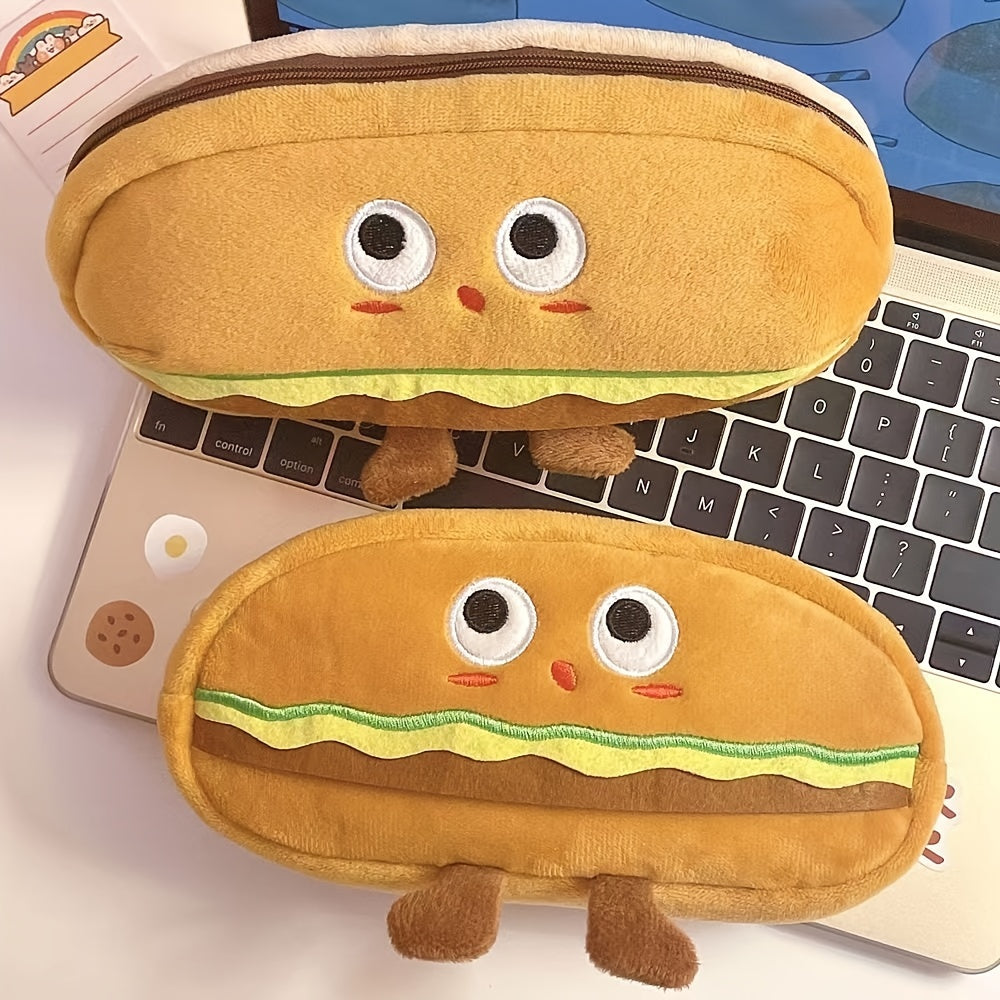 Hamburger Pencil Case for Students