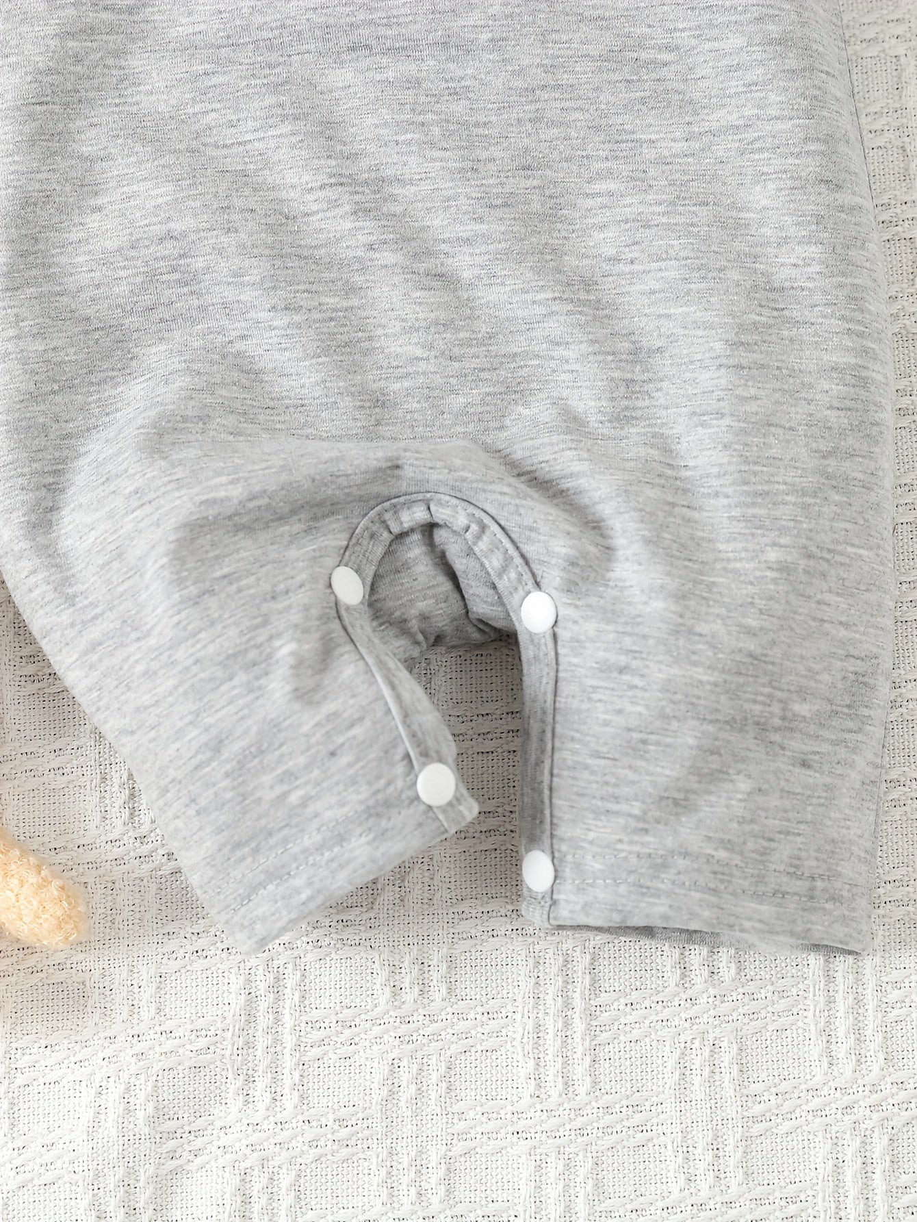 Baby Boy Bear Graphic Onesie Newborn Jumpsuit
