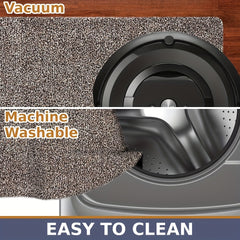 Indoor Absorbent Doormat Non Slip Rubber Backing Door Mat