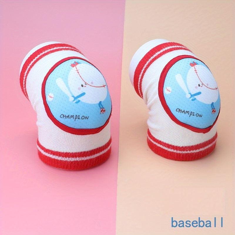 Baby Knee Pads for Crawling Anti Slip - Protect Knees Elbows Legs - Boys Girls