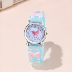 One Multicolor Bow Quartz Watch, Birthday Gift