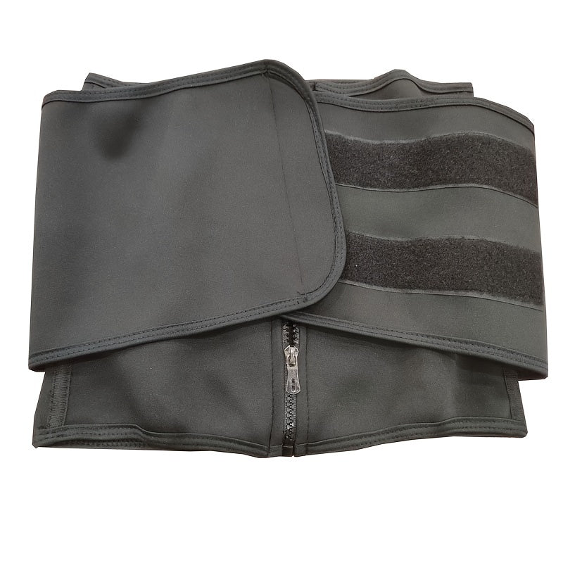Waist Trainer Tummy Wrap Slim Zipper Girdle Belt Cincher