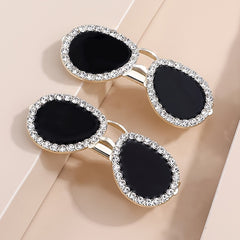 Rhinestone Sunglasses Hair Clip Barrette Wedding Hair Accessories