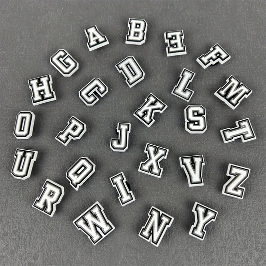 26pcs Letter & 11 Pcs Number Bag Decor Portable Mini Beach Accessories