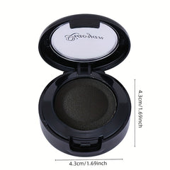 Monochrome Smokey Eyeshadow Powder Brightening Glitter