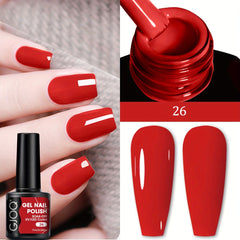 GJOQ Monochrome Gel Nail Polish - High Shine Finish