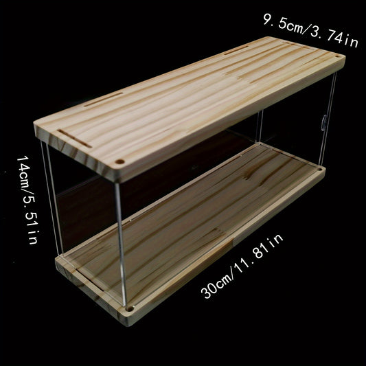 1pc Hand Storage Box Building Blocks Display Box Transparent Dustproof