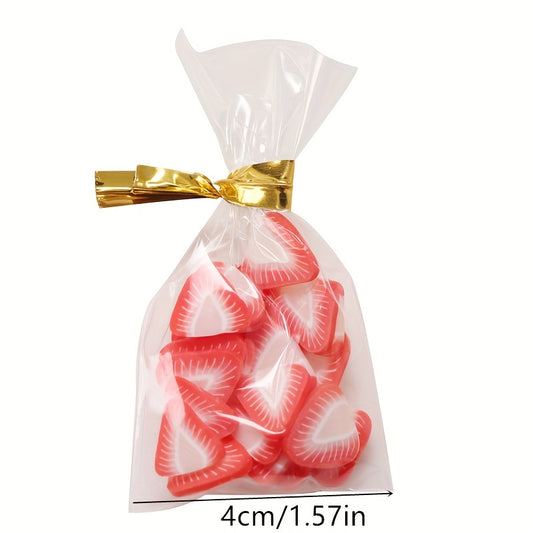 5pcs Mini Fruit Cake Foam Candy Bag for 1:6 Doll House Decoration