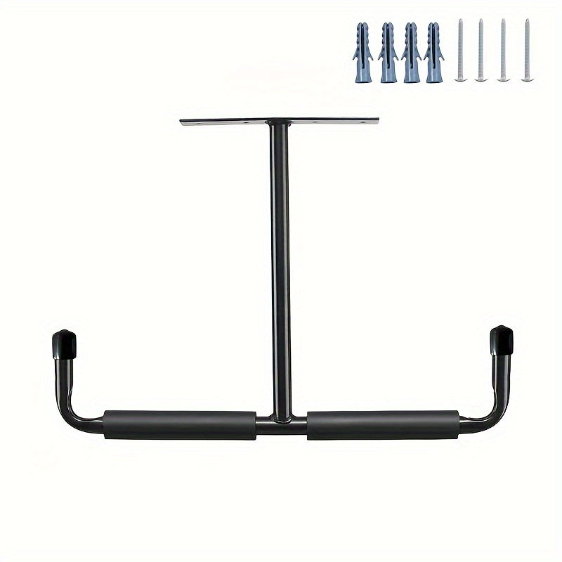 Garage Storage Hook Rack Ceiling Installation Heavy Duty