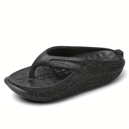 Thick Bottom Sports Slippers Soft Comfortable Solid Outdoor Slippers