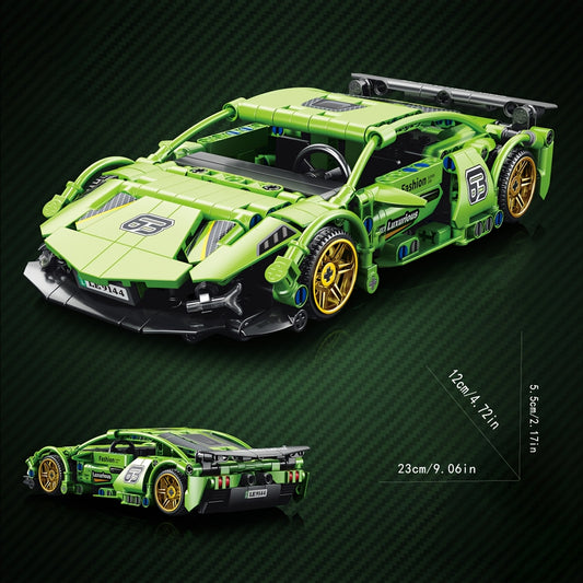 6020 Edition Supercar DIY Mechanical Assembly Kit