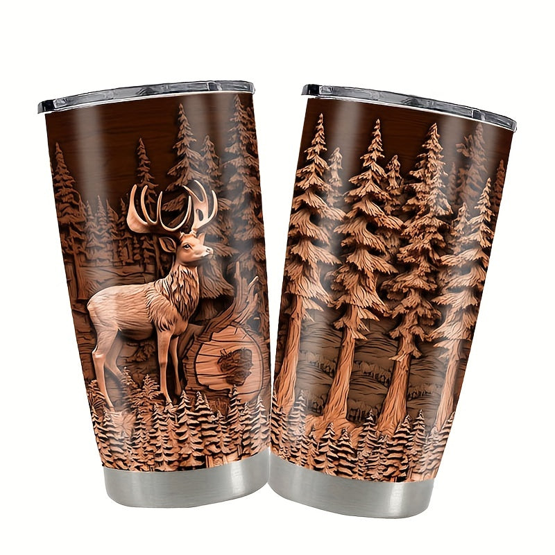 20oz Insulated Tumbler Stainless Steel Water Cup Keeps Coffee Hot