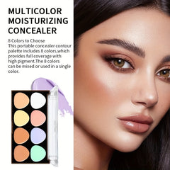 8 Concealer Palette Face Contouring & Highlighter Palette