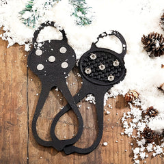 Non-slip Clamp Nails Ice Shoe Nails with 5 Teeth for Hiking Skiing