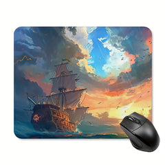 Anime Mouse Pad Small Gaming Mousepad Non Slip Rubber Base Desk Mat