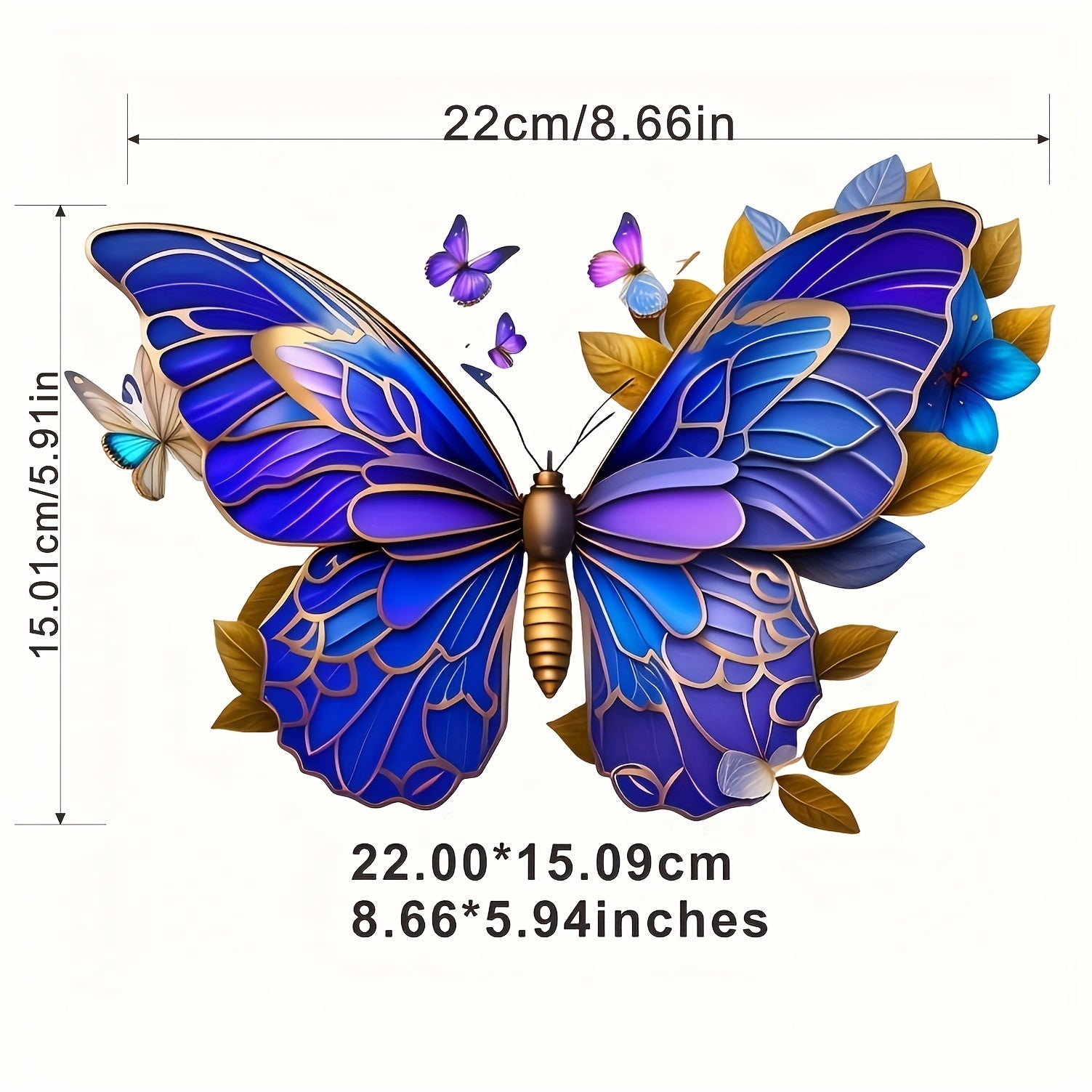 Butterfly Clothes Patches DIY Heat Transfer Stickers