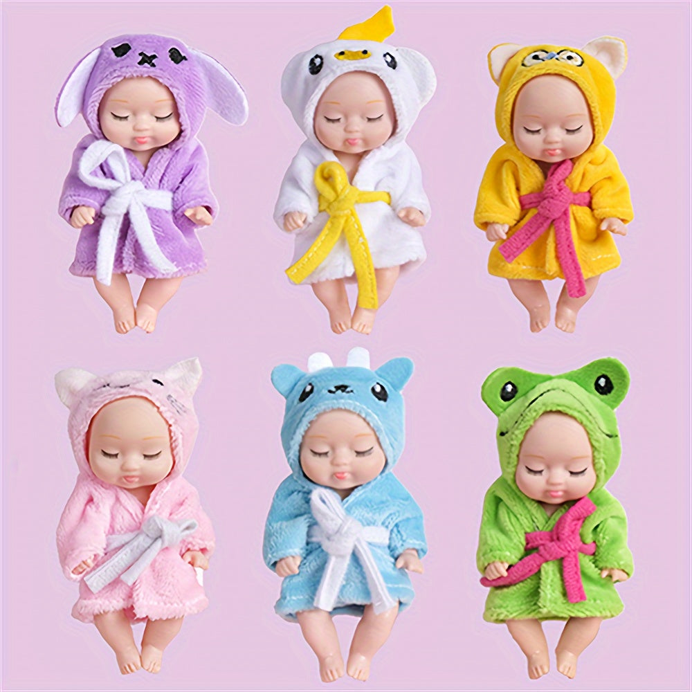 Adorable Mini Dolls Set with Clothes - Perfect Birthday Gift